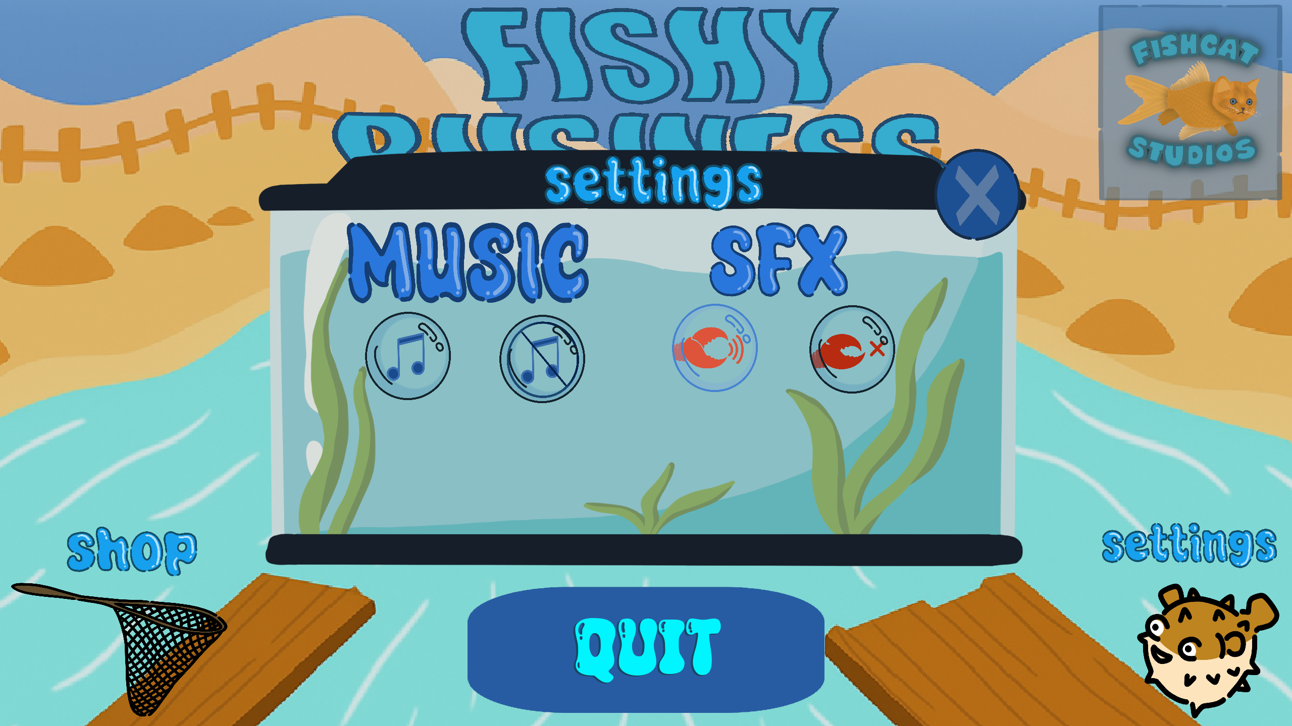 Settings Menu