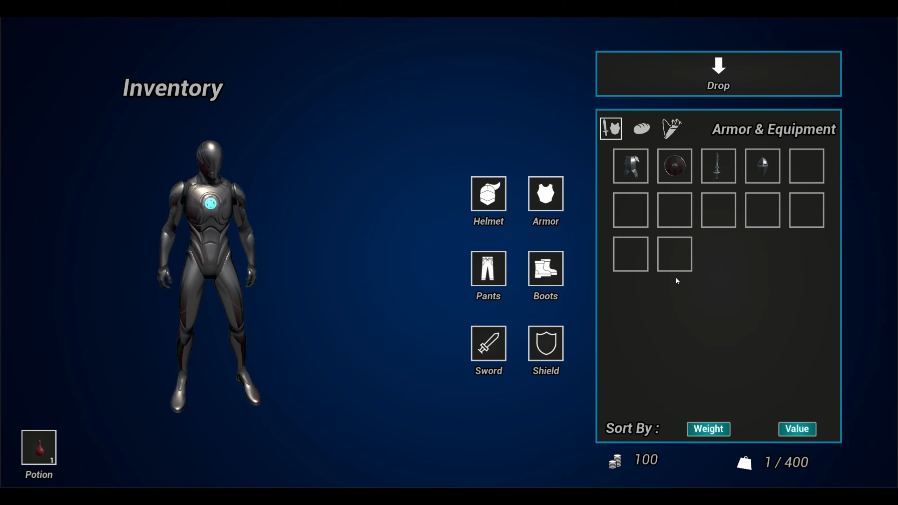 Armor Section