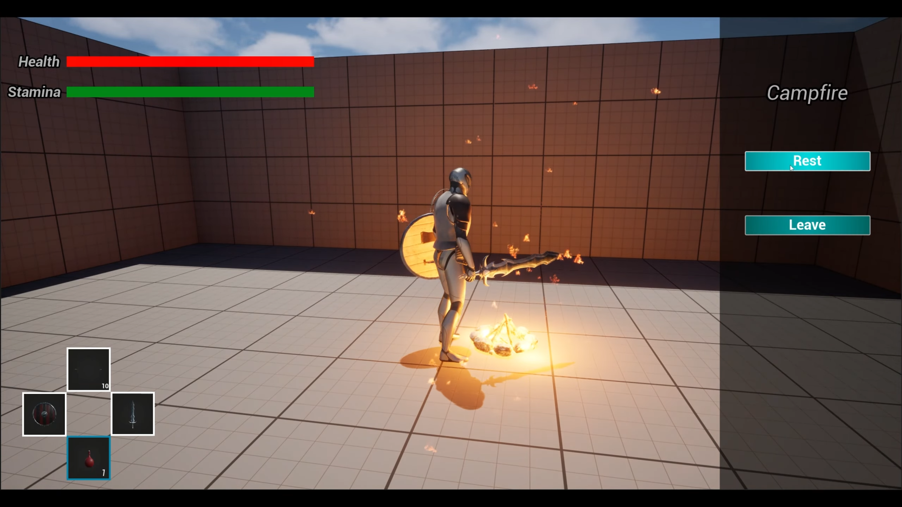 Campfire Rest System