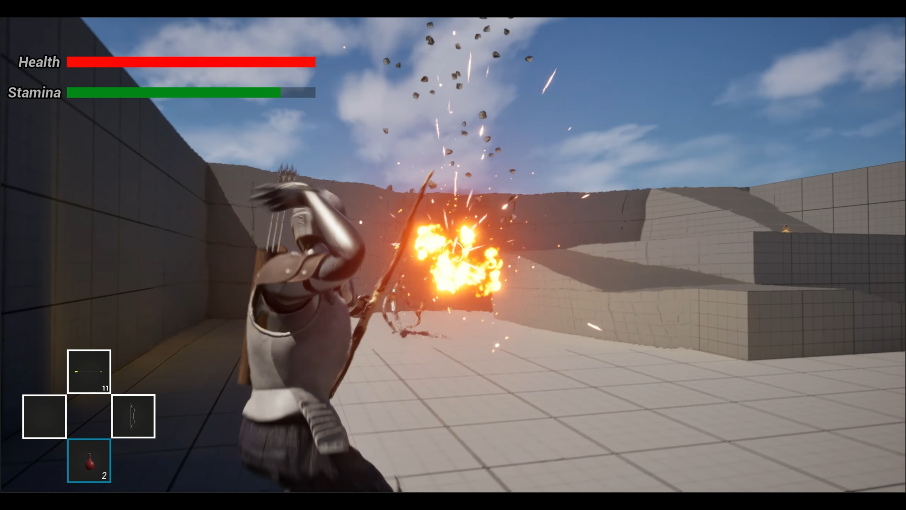 Explosive Arrows